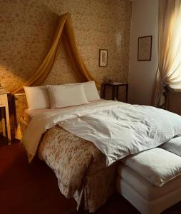 Postel nebo postele na pokoji v ubytování Al piccolo principe