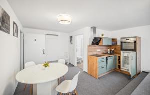 Η κουζίνα ή μικρή κουζίνα στο Fachwerkstudio 3 Lausitzer See