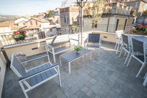 Balkón nebo terasa v ubytování La Terrazza Anagni