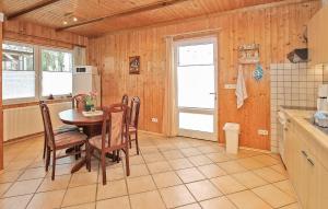 Kuchyň nebo kuchyňský kout v ubytování Ferienhaus Malchow