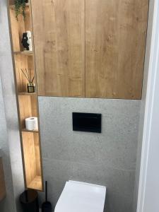 Koupelna v ubytování Apartament NP