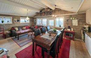 Η κουζίνα ή μικρή κουζίνα στο Lovely Home In Beitostølen