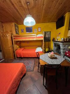 A kitchen or kitchenette at B&B Il Nido Még 5 kép