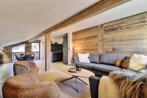 Posezení v ubytování Résidence 401 - Appartement Le 401 - Montriond centre MAE-1051