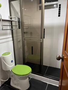 Koupelna v ubytování Apartamento Entero Sector Exclusivo De Zipaquira
