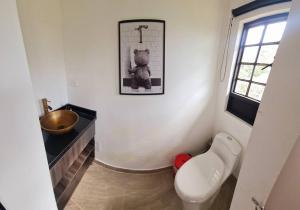 Posezení v ubytování Escapada En La Quinta Esperanza