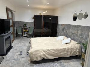 Posteľ alebo postele v izbe v ubytovaní Royale spa