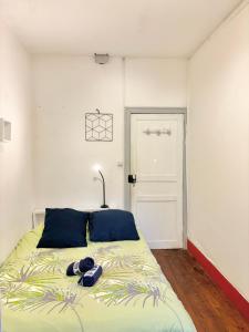 Postel nebo postele na pokoji v ubytování Chambre Berce