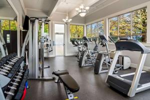 Fitness centrum a/nebo fitness zařízení v ubytování Best Western Plus Pitt Meadows Inn & Suites