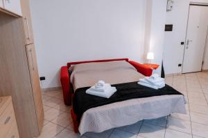 Letto o letti in una camera di La Petite Vue
