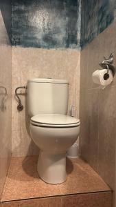 Ένα μπάνιο στο Alojamiento en Barañain