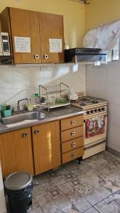 Nhà bếp/bếp nhỏ tại La Costa Mar De Ajo