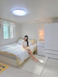 Postel nebo postele na pokoji v ubytování Rapym Coliving House