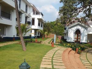 Zahrada ubytování Studio and One bedroom Apartment in Riviera Sapphire, Siolim
