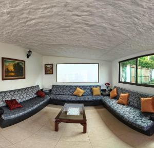 Posezení v ubytování Casa campestre Finca la Roca