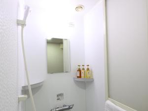 姬路多美迎姫路酒店的带镜子和水槽的浴室 更多37张照片