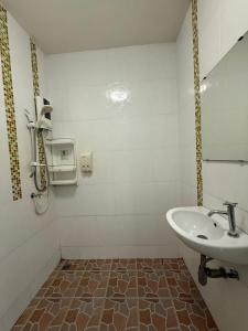 Koupelna v ubytování Best Rent a Room