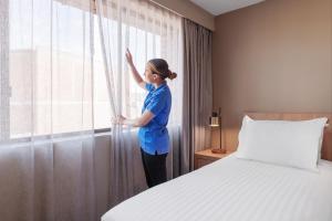 Postel nebo postele na pokoji v ubytování Best Western Plus Launceston
