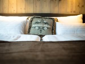 Letto o letti in una camera di Das Wiesegg
