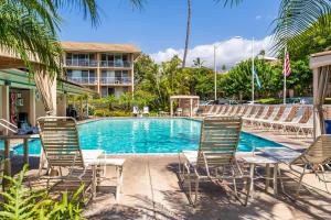 Πισίνα στο ή κοντά στο Ocean View, Great Location, Across from Kamaole Beach 2 LSV13
