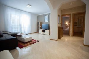 TV/trung tâm giải trí tại Apartments Villa Silvia