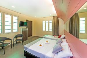 TV a/nebo společenská místnost v ubytování Hotel 81 Rochor + 1 fotografie