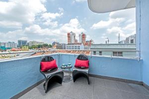 Balkón nebo terasa v ubytování Hotel 81 Rochor