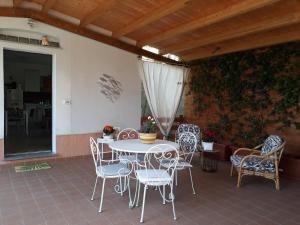 Posezení v ubytování B&B Ai Tre Archi