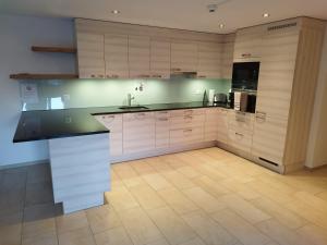 Kuchyň nebo kuchyňský kout v ubytování Harder Apartment - Aare Jungfrau AG