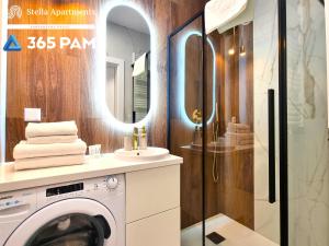 Koupelna v ubytování Apartament Gold - 365PAM