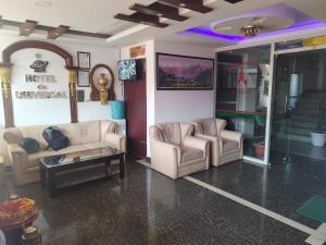 Posezení v ubytování Hotel De Universal