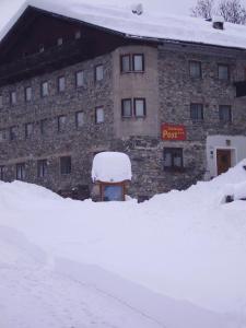 Obiekt Gästehaus Post zimą