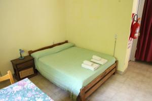 Postel nebo postele na pokoji v ubytování Hospedaje Los quebrachos