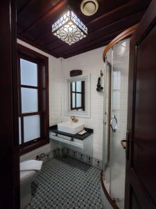 Koupelna v ubytování Bursa İpekyolu Hotel