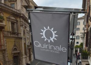 Certifikát, ocenenie alebo iný dokument vystavený v ubytovaní Quirinale Luxury Rooms