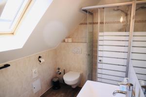 Koupelna v ubytování Apartments Meerzeit C