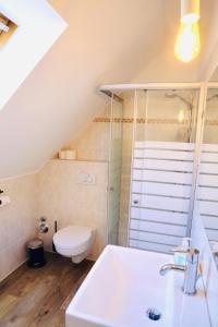 Koupelna v ubytování Apartments Meerzeit C