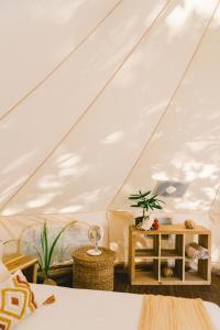 Χώρος καθιστικού στο Parada Beach Camp