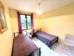 Postel nebo postele na pokoji v ubytování soleil catalan 50m2 , 2km mer jardin wifi parking 2ch 4pers chéque vacance