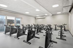 Spordikeskus ja/või sportimisvõimalused majutusasutuses Sæby Spektrum & Hostel