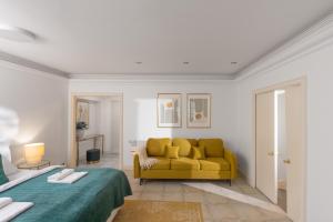 Posteľ alebo postele v izbe v ubytovaní President Boutique Apartments #8 by Goodnite cz