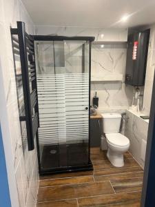 Ένα μπάνιο στο Appartement Agréable Robertsau
