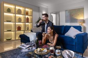 Posedenie v ubytovaní President Boutique Apartments #8 by Goodnite cz