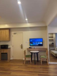 Dapur atau dapur kecil di Hotel snowlion