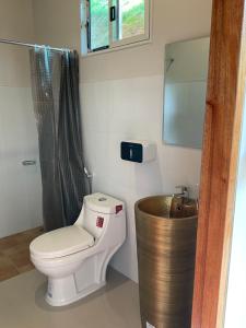 Phòng tắm tại The will glamping&camping