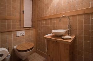 Koupelna v ubytování Hotel Olden