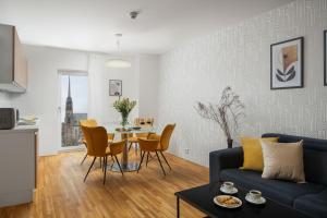 Posezení v ubytování Zelný Trh Boutique Apartments #11 by Goodnite cz