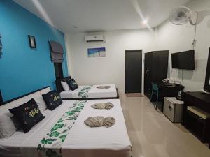 TV a/nebo společenská místnost v ubytování Lanta Memory Resort