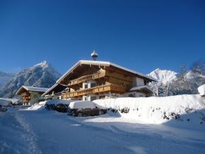 Landhaus Achental during the winter