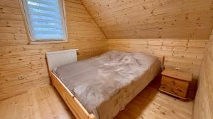 Posteľ alebo postele v izbe v ubytovaní Wellness House Prague Pohádkový Ráj
